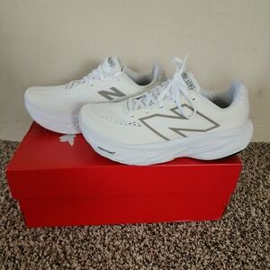 New Balance White Running Shoes